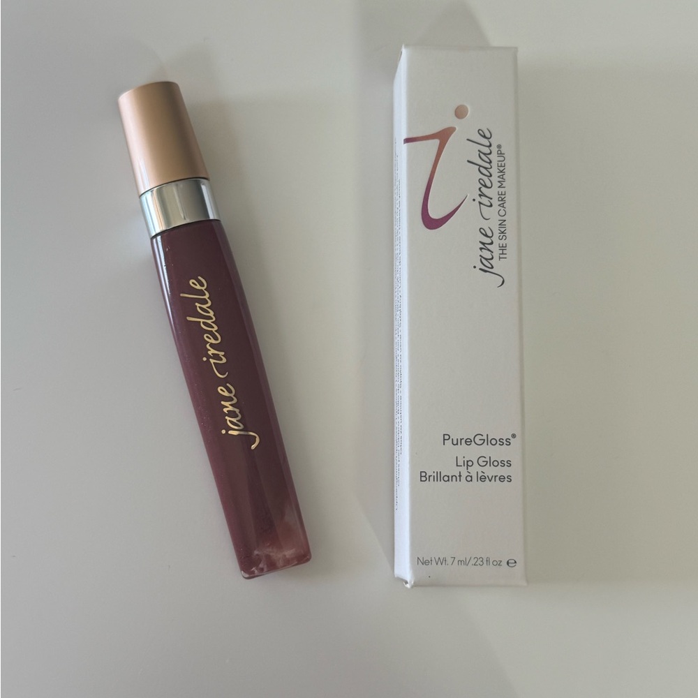 JANE IREDALE Pure Gloss Lip Gloss RASPBERRY ~ NEW WITH BOX ~